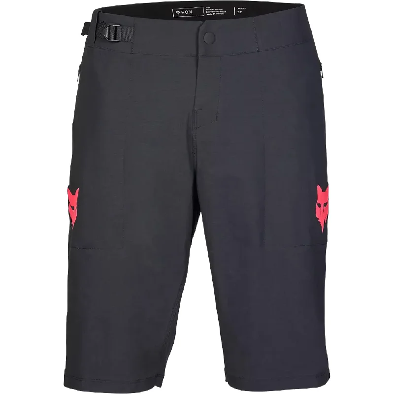 cycling clothing for tricky descents-Pantaloncini Fox Ranger Race - Nero rosa