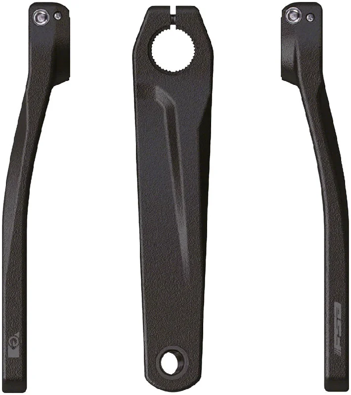 bike tire levers for easy removal-Full Speed Ahead CK-752 Shimano STEPS Ebike Crank Arm Set - 160mm Hollowtech II BLK