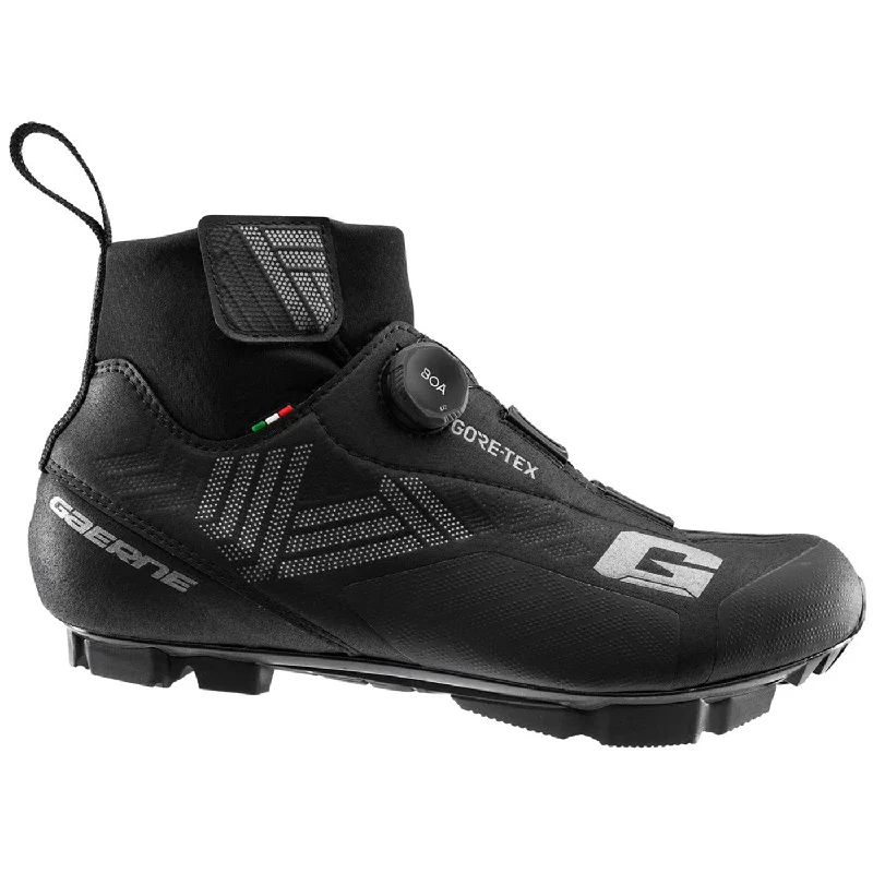 cycling clothing with early spins-Scarpe Gaerne G.Ice-Storm MTB 1.0 Gore-Tex - Nero