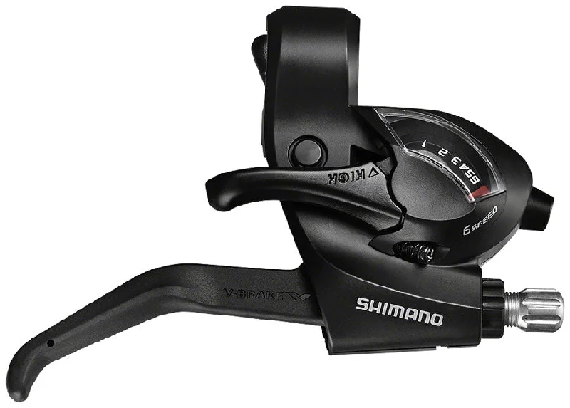 bike accessories for all cyclists-Shimano TX ST-EF41 Brake/Shift Lever Set - 3 x 6 Speed