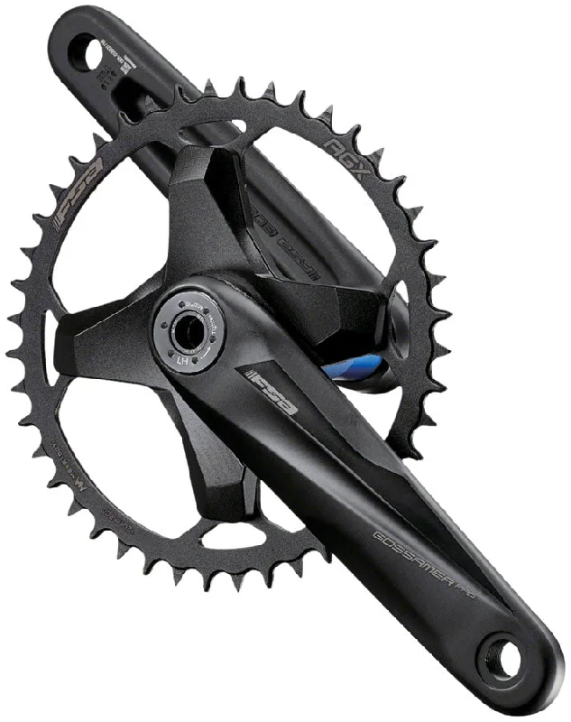 mountain bike suspension systems for smoother rides-Full Speed Ahead Gossamer Pro Modular AGX+ 1x Crankset - 170mm 11/12-Speed 42t 120mm BCD 386 EVO Spindle Interface BLK