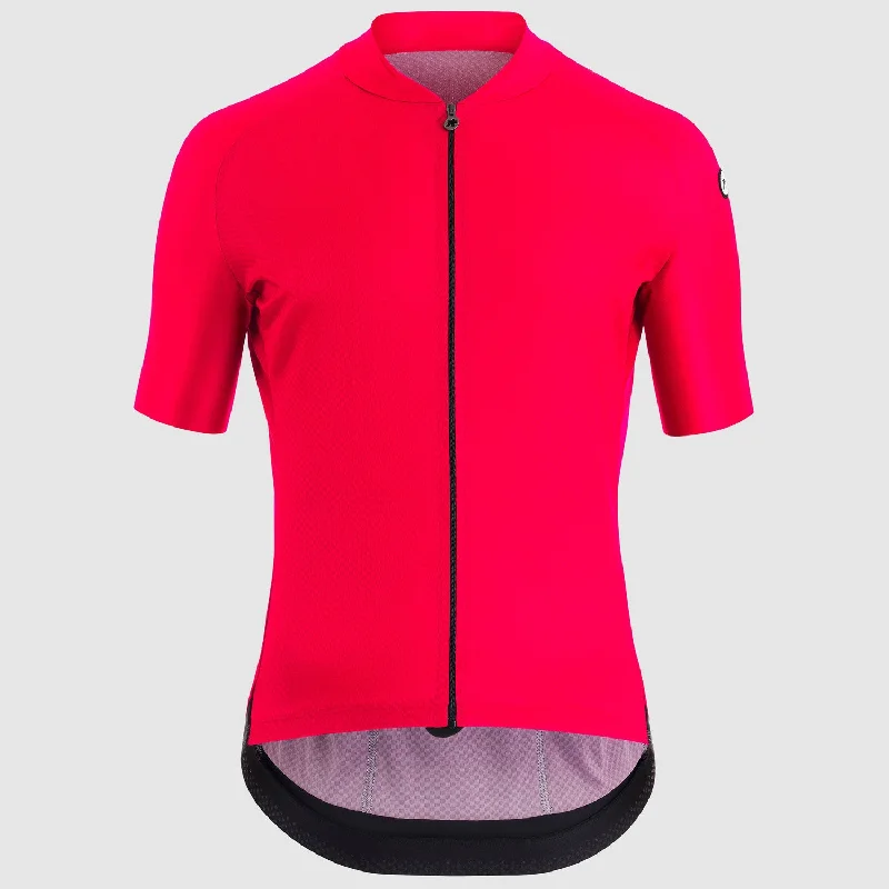 cycling clothing for warm trips-Maglia Assos Mille GT C2 Evo - Rosso chiaro