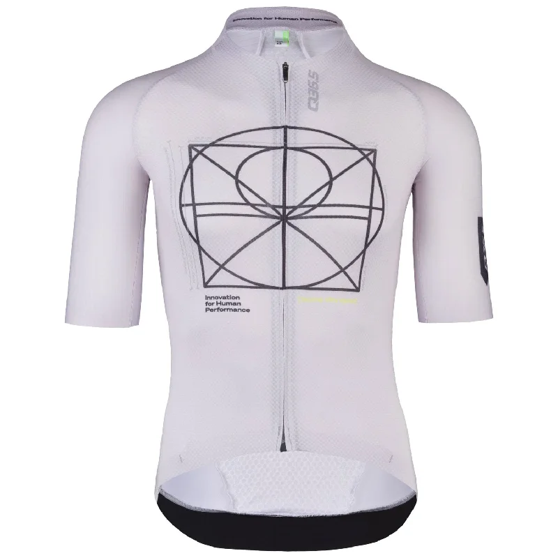 cycling clothing for town trips-Maglia Q36.5 Gregarius Clima Vitruvian - Grigio