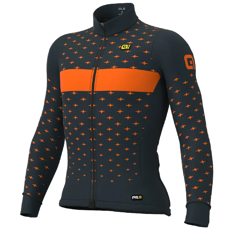 cycling clothing with slow spins-Maglia maniche lunghe Ale PRR Stars - Arancio