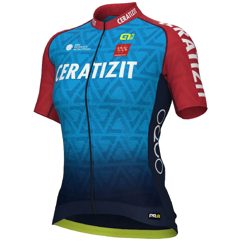 cycling clothing for club rides-Maglia donna Ale Ceratizit 2024 PRR