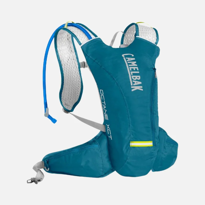 bicycle air horn loudness-Camelbak OCTANE XCT Hydration Pack 70oz (2L) -Corsair Teal/Sulphur Spring