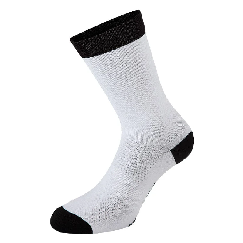 cycling clothing for kid cyclists-Calze The Wonderful Socks - White1