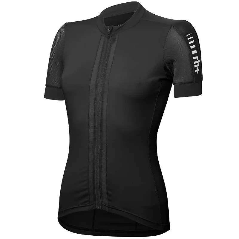 cycling clothing for balmy weather-Maglia donna Rh+ Drop - Nero