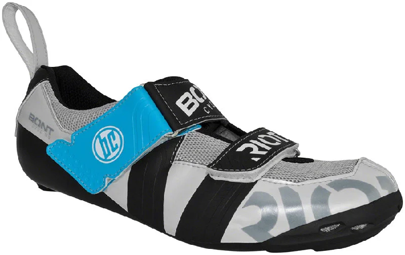 cycling clothing with airy gaps-Bont Riot TR+ Triathlon Shoes