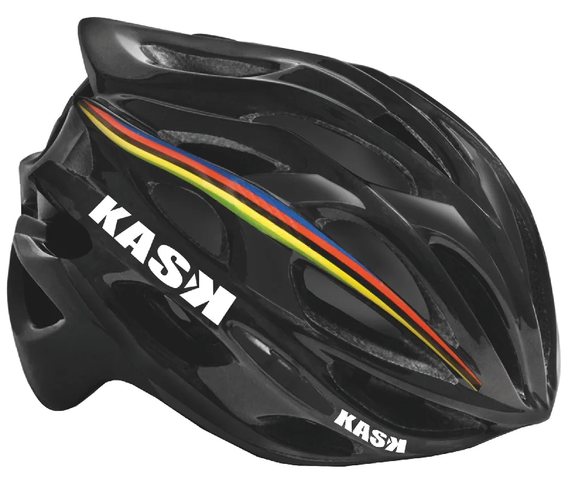 bicycle frame protector reviews-Kask Mojito Iride Road Helmet - Iride Black