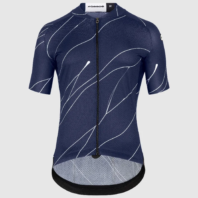 cycling clothing for big spins-Maglia Assos Mille GT Ultrablood - Blu