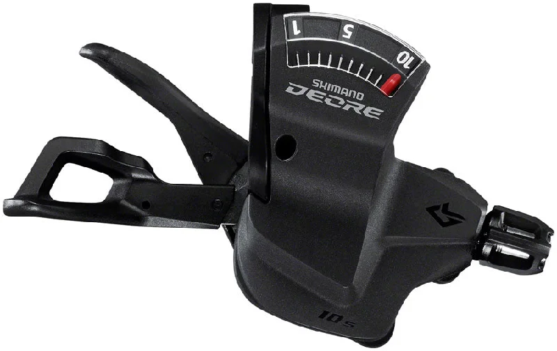 bike tire levers for easy removal-Shimano Deore SL-M5130-R Shift Lever - 10-Speed Right RapidFire Plus Black