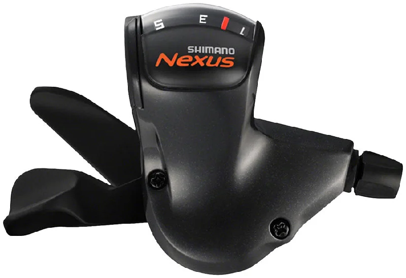 bike lights for safety and visibility-Shimano Nexus SL-5S50 Internally Geared Hub Shifter - 5-Speed Rapidfire Plus