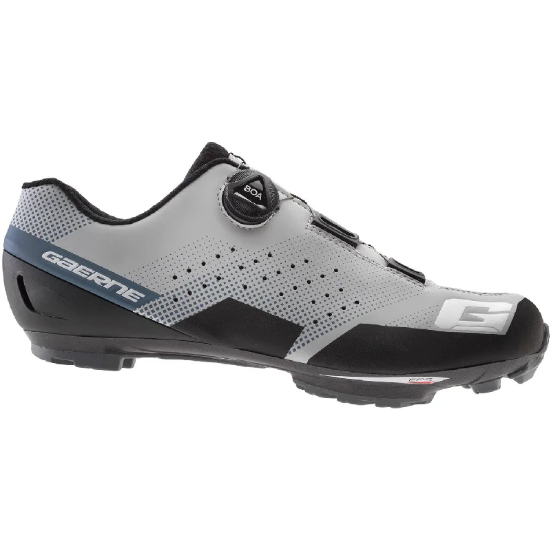 cycling clothing with thick straps-Scarpe Mtb Gaerne G.Hurricane - Grigio blu