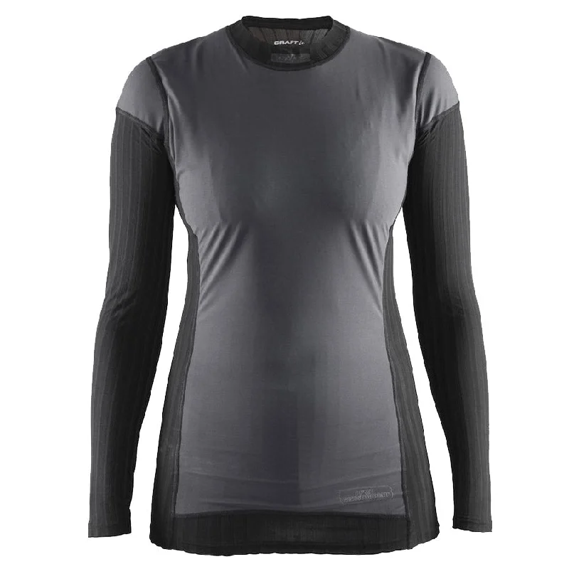 cycling clothing with midnight shine-Maglia intima M/L Donna Craft Active Extreme 2.0 WS - Nero