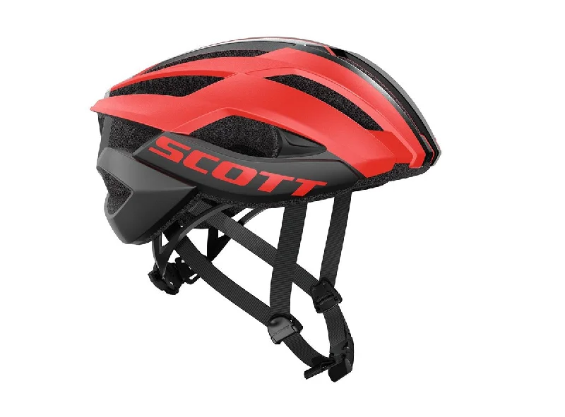 bicycle electric bike weight-Scott Arx Road Helmet - Red