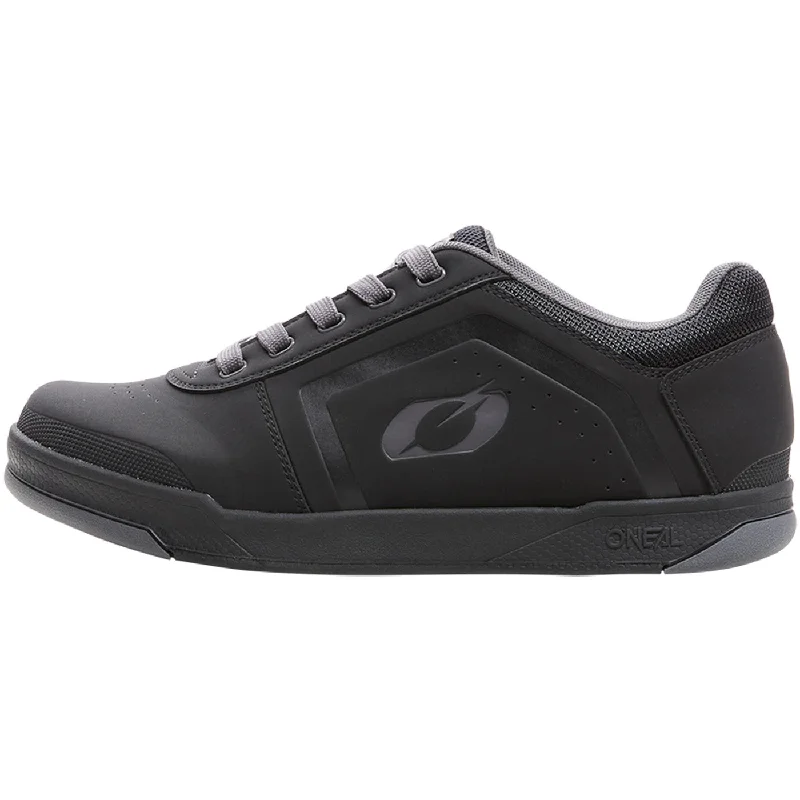 cycling clothing with vivid flair-Scarpe O'neal Pinned Flat - Nero grigio