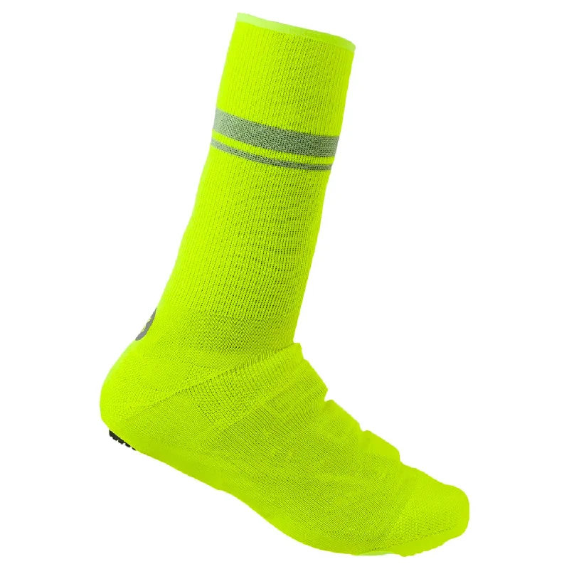 cycling clothing with humid trips-Copriscarpe Agu - Giallo fluo