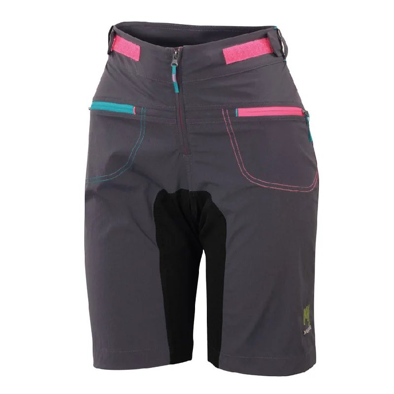 cycling clothing with stench zap-Pantaloncini Donna Karpos Ballistic Evo - Dark Grigio