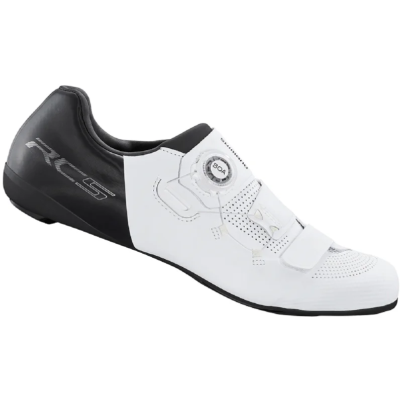 cycling clothing with slim straps-Scarpe Shimano RC502 - Bianco