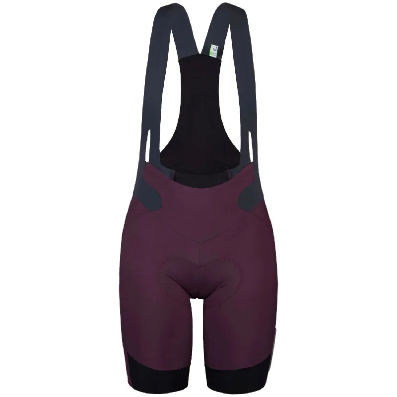 cycling clothing for hot areas-Salopette donna Q36.5 Gregarius Ultra - Bordeaux