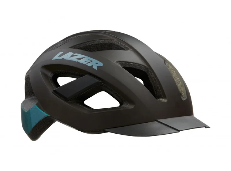 bicycle lock security reviews-Lazer Cameleon MIPS Road Helmet - Matt Black-Gray