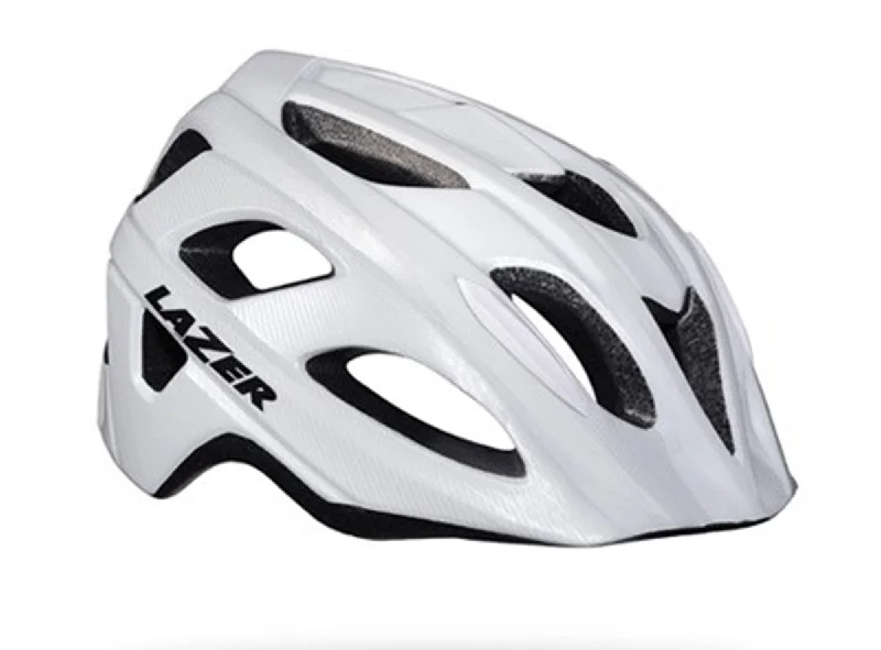 bicycle spoke light safety-Lazer Beam Multi-Use Helmet - White