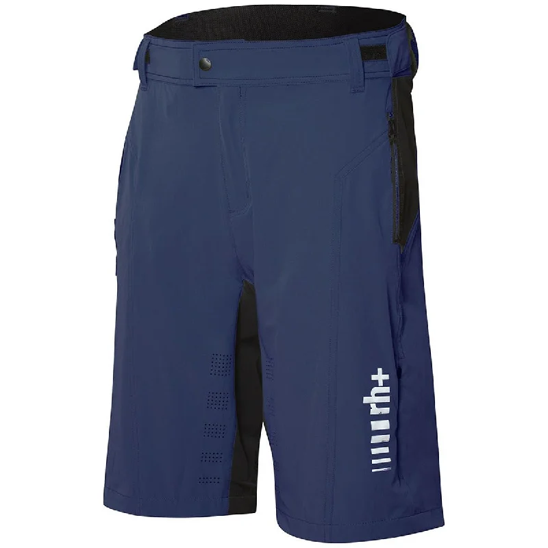 cycling clothing for brutal trails-Pantaloni corti Rh+ Trail - Blu