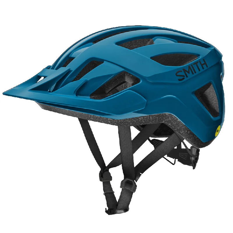 bicycle indoor trainer setup-Smith Wilder Junior MIPS MTB Helmet - Youth - Matt Electric Blue