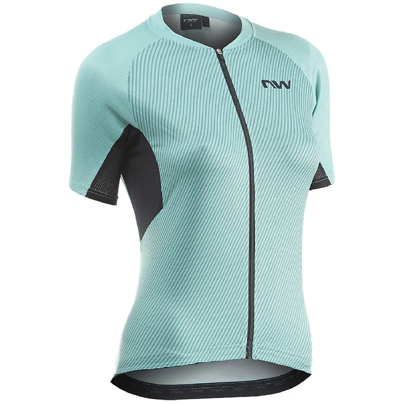 cycling clothing with funky flair-Maglia donna Northwave Force Evo - Azzurro