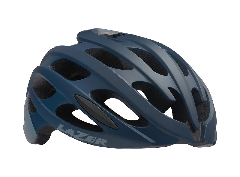 bicycle ebike speed limits-Lazer Blade+ MIPS Road Helmet - Matt Blue-Gray - 2020