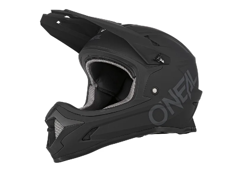 bicycle repair shop near me-O'Neal Sonus Full Face Helmet - Solid Black