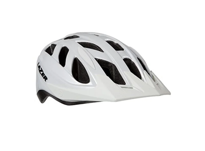 bicycle gravel bike features-Lazer Cyclone All Purpose Helmet - White