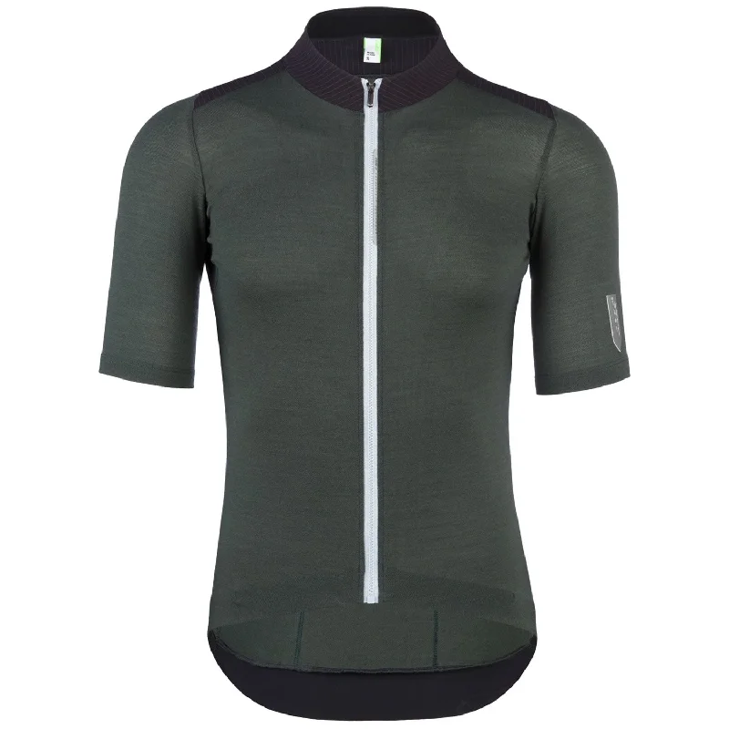 cycling clothing with breezy comfort-Maglia Q36.5 Adventure - Verde