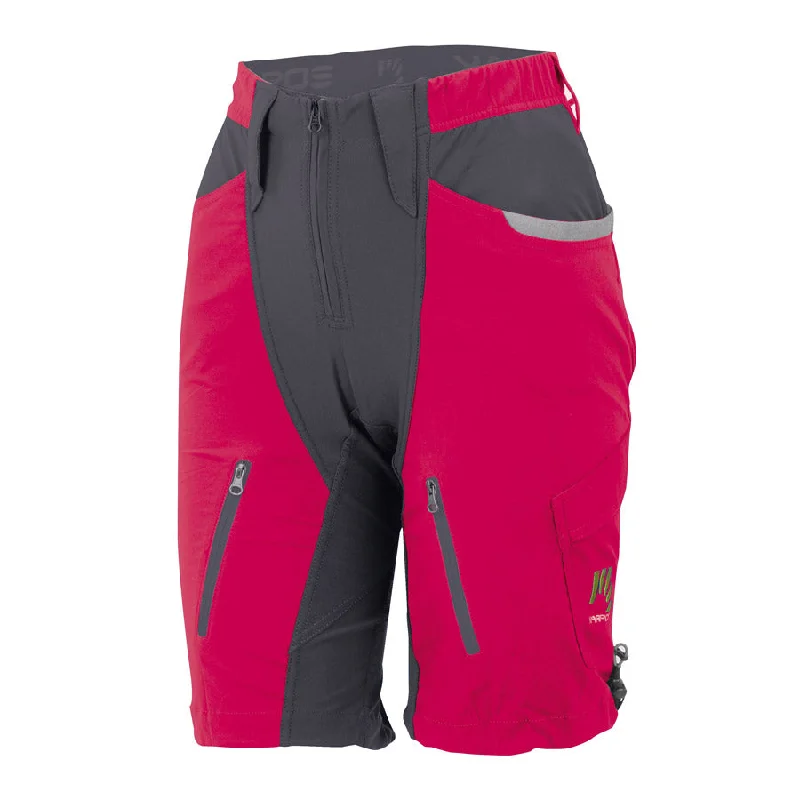 cycling clothing with rigid clasp-Pantaloncini Donna Karpos Casatsch Baggy - Rosa