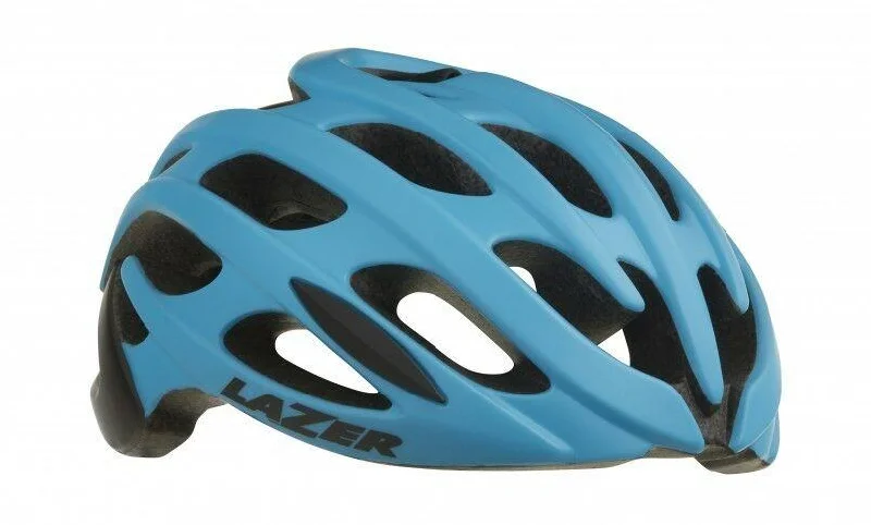 bicycle helmet mirror reviews-Lazer Blade Road Helmet - Blue-Black