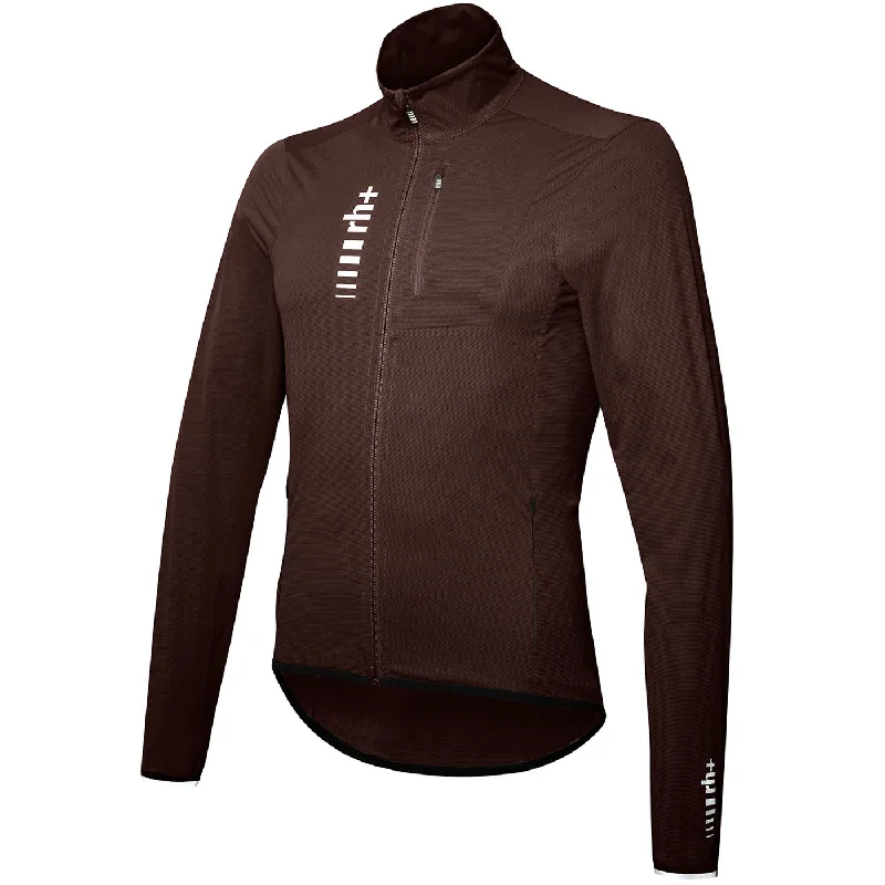 cycling clothing for scorched rides-Mantellina Rh+ E-bike Emergency - Marrone