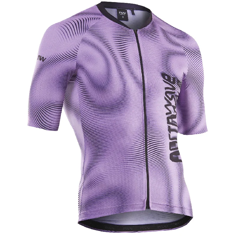 cycling clothing with light threads-Maglia Northwave Blade Doppler - Viola