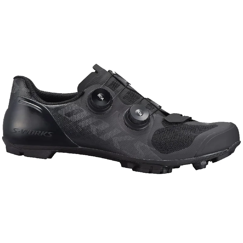 cycling clothing with funky flair-Scarpe Specialized S-Works Vent Evo Gravel - Nero