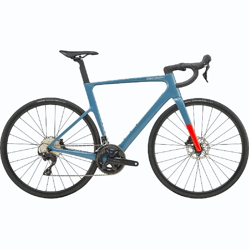 bicycle accessories for commuting-Cannondale SuperSix EVO 4 - Azzurro