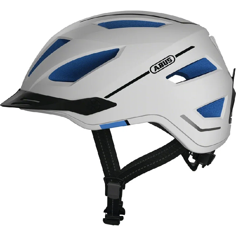 bicycle balance bike benefits-Pedelec 2.0 Road Bike Helmet - White/Blue