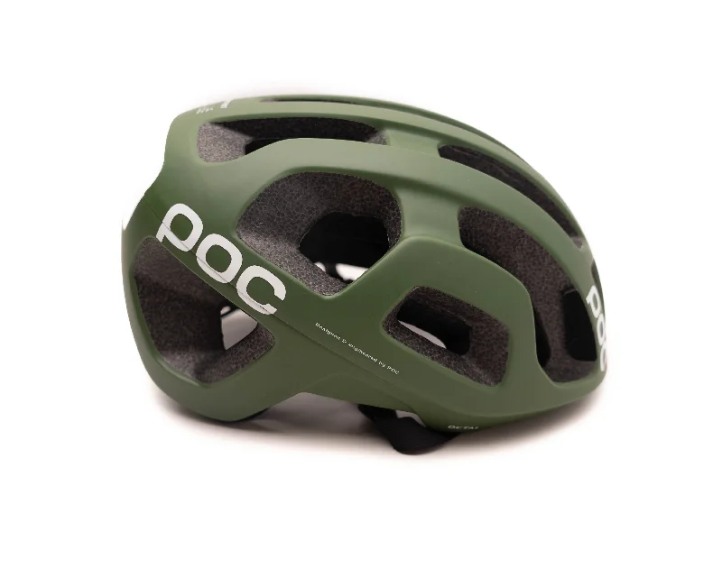 bicycle flat bar width guide-Poc Octal Septane Helmet Green Small (NO)