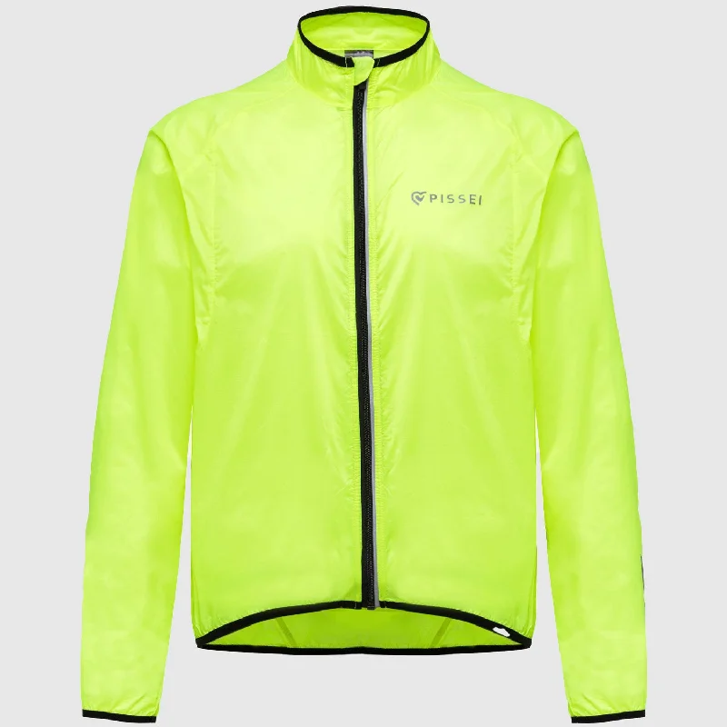 cycling clothing with rough trips-Mantellina Pissei Alito - Giallo fluo