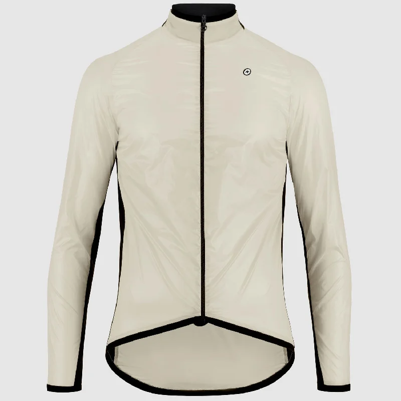 cycling clothing with storm barrier-Mantellina Assos Mille GT Wind C2 - Beige