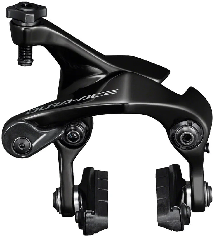 mountain bike wheel sets for durability-Shimano Dura-Ace BR-R9210-RS Road Caliper Brake - Rear Seat Stay Mount Black