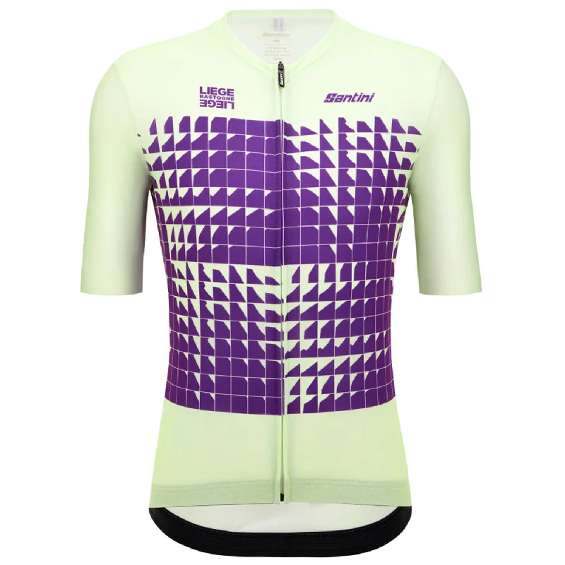 wallet-friendly cycling clothing kits-Maglia Santini Liège Bastogne Liège